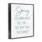 Stupell Industries Spring Cleaning Won't Kill You Framed Giclee, design by Lux + Me Designs
